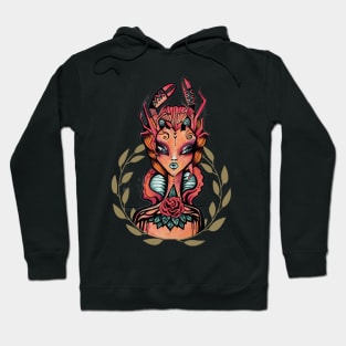 Alternative Cancer Mermaid person Hoodie